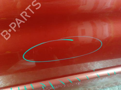 Left front door PEUGEOT PARTNER MPV (5_, G_) 1.6 HDi 90 | BP30020993C2 