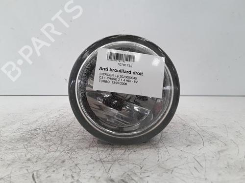 Feu de brouillard avant droit CITROËN C3 I (FC_, FN_) 1.4 HDi | BP30016107C31