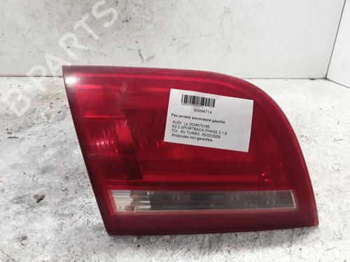 Used Left tailgate light AUDI A3 Sportback (8PA) 1.9 TDI (105 hp) 30018502