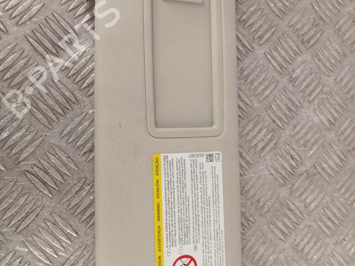 Right sun visor SEAT LEON (5F1) 1.8 TSI | BP38032224I2 - Image 2