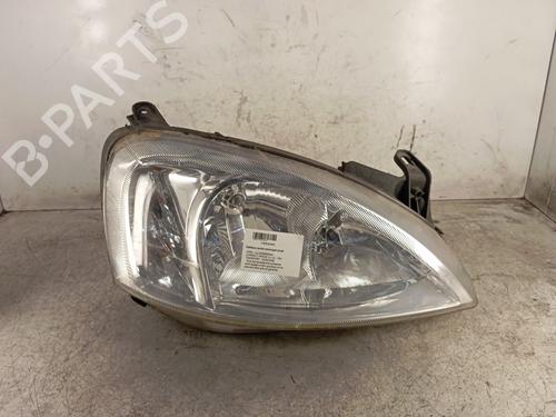 Højre forlygte OPEL CORSA C (X01) 1.2 Twinport (F08, F68) (80 hp) 30018107