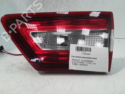 Used Right tailgate light RENAULT CLIO IV (BH_) 1.5 dCi 75 (75 hp) 30021631