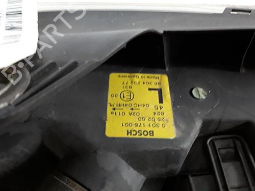 Left headlight PEUGEOT 406 Break (8E/F) 2.0 HDI 110 | BP30016802C28 