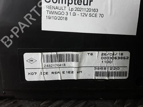 Instrument cluster RENAULT TWINGO III (BCM_, BCA_) 1.0 SCe 70 (BCMB) | BP30027448C47 - Image 2