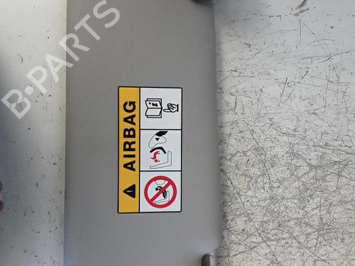 Høyre solskjerm RENAULT CLIO IV (BH_) 1.5 dCi 90 (90 hp) 30022008