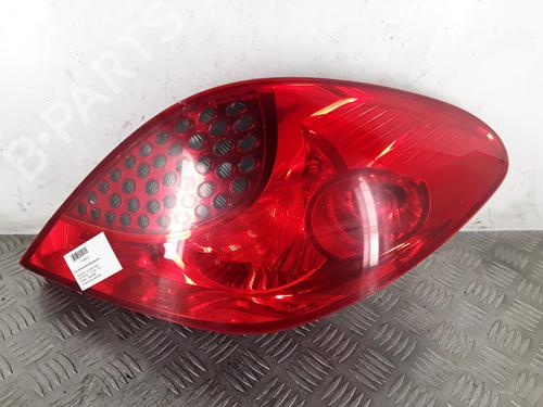 Used Left taillight PEUGEOT 207 (WA_, WC_) 1.6 HDi (90 hp) 30635495
