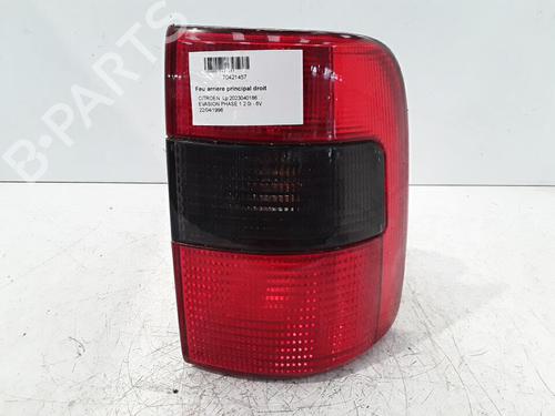 Used Right taillight CITROËN EVASION MPV (22, U6) 2.0 (121 hp) 30021718