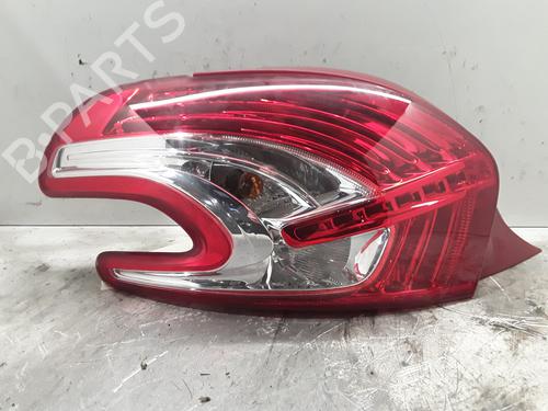 Used Right taillight PEUGEOT 208 I (CA_, CC_) 1.4 HDi (68 hp) 30025888