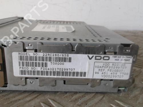 Radio PEUGEOT 206 Hatchback (2A/C) 1.4 i | BP30016971E6