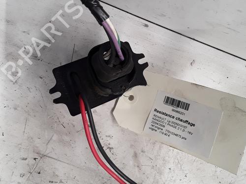 Heater resistor RENAULT KANGOO (KC0/1_) 1.2 16V (KC05, KC06, KC03, KC0T, KC0W, KC1D) | BP30020660M108 