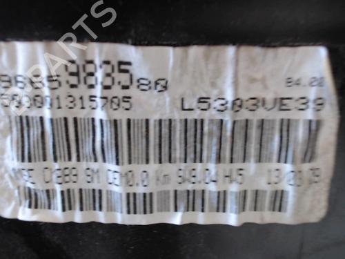 Used Instrument cluster CITROËN BERLINGO MULTISPACE (B9) 1.6 HDi 110 (109 hp) 30027783