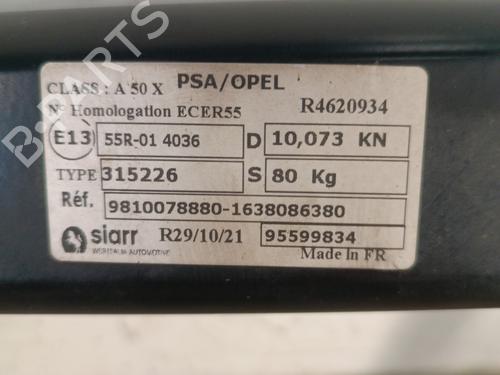 Tow ball/Mechanism CITROËN C5 AIRCROSS (A_) 1.2 PureTech 130 (ARHNSJ) | BP30025223C141 