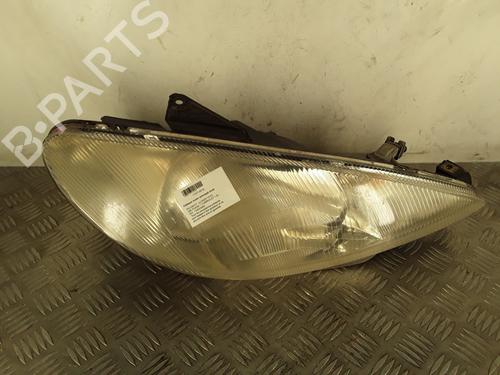 Used Right headlight PEUGEOT 206 CC (2D) 1.6 16V (2DNFUF, 2DNFUR) (109 hp) 30593371