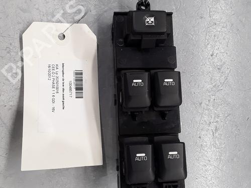 Venstre Foran elrute bryter KIA CEE'D (JD) 1.6 GDI (135 hp) 30010791