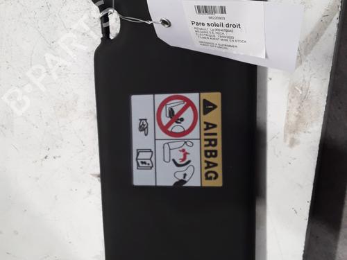 Used Right sun visor Right sun visor RENAULT SCENIC E-TECH PHASE I EV87 (218 hp) 30020952 30020952
