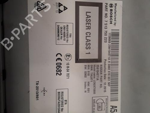 Radio NISSAN QASHQAI II (J11, J11_) 1.2 DIG-T | BP30023900E6