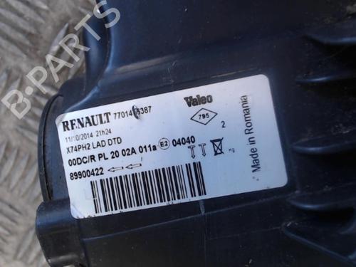 Right headlight RENAULT LAGUNA II (BG0/1_) 2.0 16V (BG00, BG0K, BG0P, BG0W) | BP30027522C29 