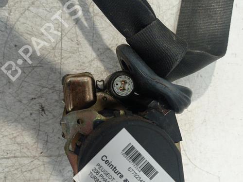 Used Front right seatbelt Front right seatbelt PEUGEOT 206 SW (2E/K) 1.4 HDi (68 hp) 30027027 30027027