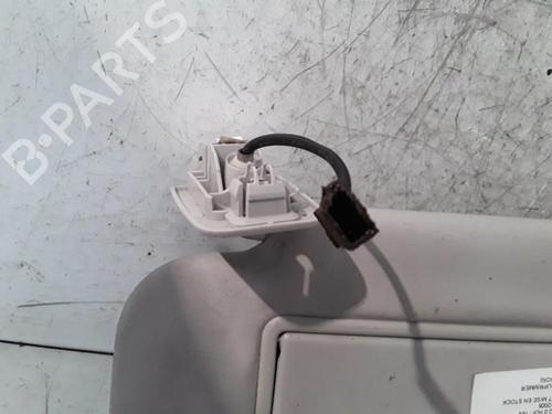 Left sun visor PEUGEOT 407 (6D_) 2.0 HDi 135 (6DRHRH, 6DRHRE, 6DRHRG, 6DRHRJ) | BP30024679I1