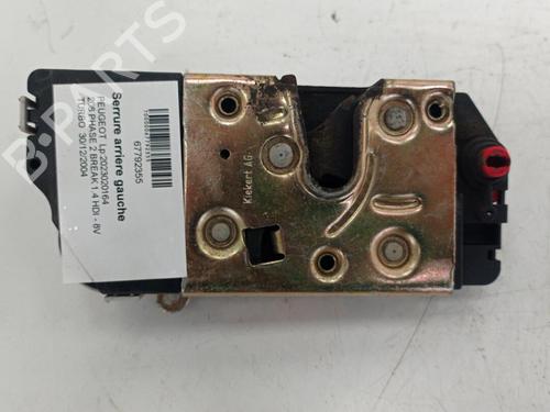 Used Rear left lock PEUGEOT 206 SW (2E/K) 1.4 HDi (68 hp) 30027026
