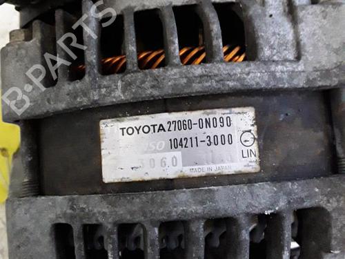 Alternator TOYOTA YARIS (_P13_) 1.4 D (NLP130_, NLP130) | BP30016360M7 
