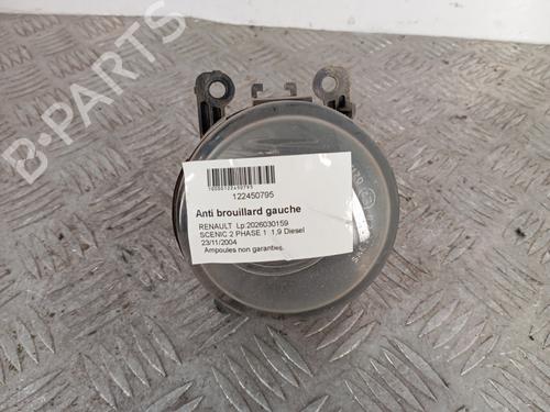 Used Left front fog light Left front fog light RENAULT SCÉNIC II (JM0/1_) [2003-2010] 33692822 33692822