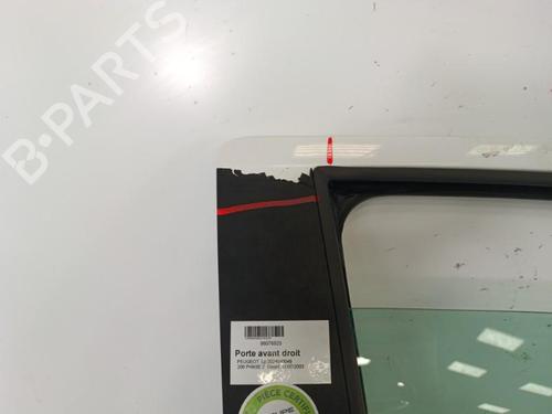 Porte avant droite PEUGEOT 206 Hatchback (2A/C) 1.4 HDi eco 70 (68 hp) 30024412