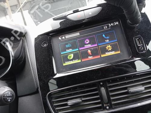 Used Display monitor RENAULT CLIO IV Grandtour (KH_) 1.5 dCi 90 (KHN3, KHN4) (90 hp) 30025811