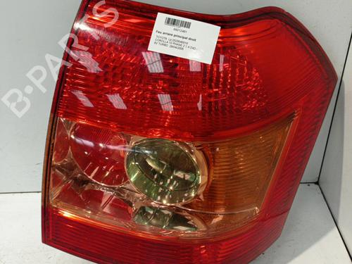 Używane Lampa tylna prawa TOYOTA COROLLA (_E12_) 1.4 D (NDE120_, NDE120R) (90 hp) 30021766