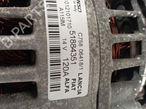 Alternator FIAT 500X (334_) 1.6 D Multijet (334AXA1B, 334AXA11) | BP32062196M7 - Image 5
