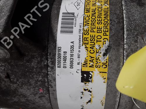 Used AC compressor AC compressor RENAULT SCÉNIC II (JM0/1_) 1.9 dCi (JM0G, JM12, JM1G, JM2C) (120 hp) 30012663 30012663