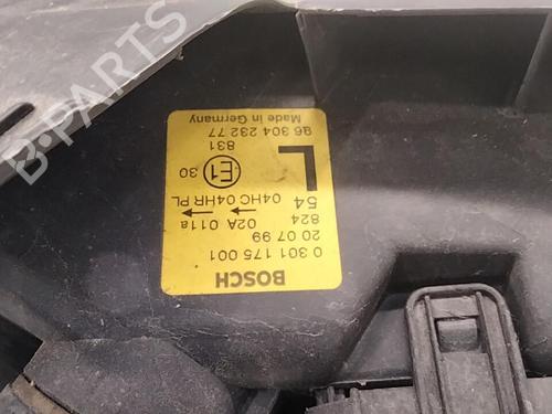 Used Left headlight PEUGEOT 406 (8B) 2.0 HDI 110 (109 hp) 30021437