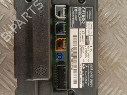 Display monitor RENAULT ZOE (BFM_) ZOE | BP30022716C48