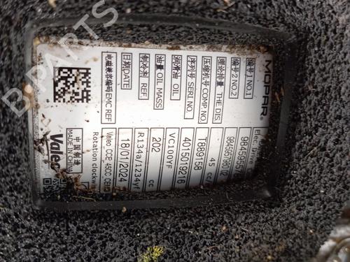 AC compressor PEUGEOT PARTNER Box Body/MPV (K9) e-Partner | BP31091525M34