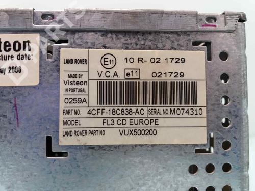 Radio LAND ROVER FREELANDER I (L314) 2.0 Td4 4x4 | BP2676052E6 