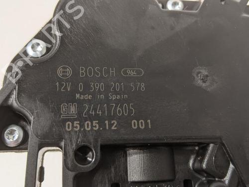 Rear wiper motor OPEL SIGNUM Hatchback (Z03) 1.9 CDTI (F48) | BP31786884M102 