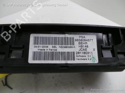 Climate control CITROËN C4 I (LC_) 1.6 16V | BP31777074I5