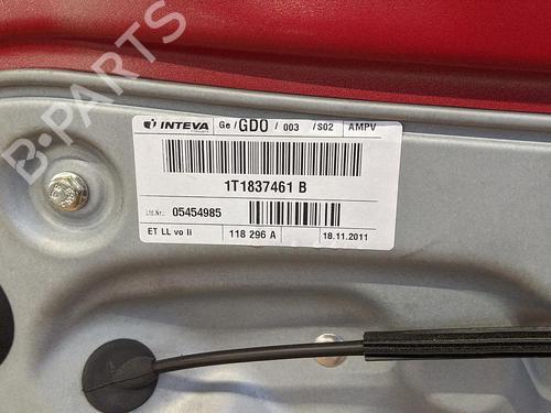 Left front door VW TOURAN (1T1, 1T2) 2.0 TDI | BP31783023C2