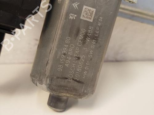 Rear right window mechanism PEUGEOT 2008 I (CU_) 1.5 BlueHDI 120 | BP31790867C25