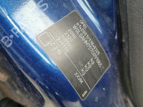 Brugte OPEL ZAFIRA / ZAFIRA FAMILY B (A05) 1.6 (M75) (105 hp) 4402260