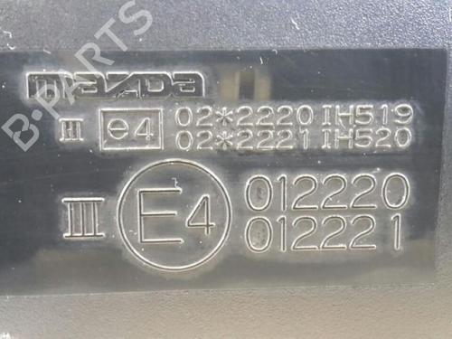 Left mirror MAZDA 6 Hatchback (GG) 2.0 (GGES) | BP31780526C26 