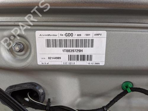 Left rear door VW TOURAN (1T1, 1T2) 1.6 FSI | BP31782914C4