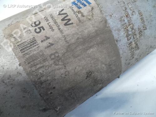 Exhaust system SEAT AROSA (6H1)  | BP31777570M121 