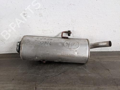 Uitlaatsysteem PEUGEOT 206 CC (2D) 1.6 16V (2DNFUF, 2DNFUR) (109 hp) 31782796