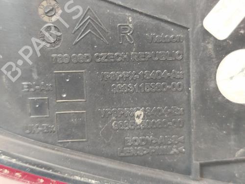 Right taillight CITROËN DS3 (SA_) 1.6 THP 155 | BP33295046C35  - Image 9
