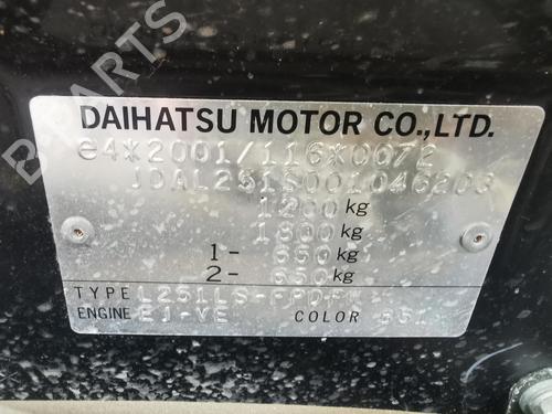 ABS pump DAIHATSU CUORE VI (L251, L250_, L260_) 1.0 | BP31789563M43 