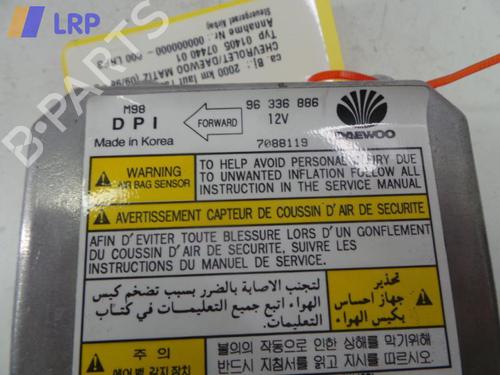 Used ECU airbags NISSAN PRIMERA Hatchback (P11) 1.8 16V (114 hp) 31776316