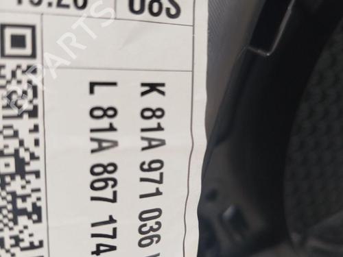 Forreste højre beklædning AUDI Q2 (GAB, GAG) 30 TFSI | BP31789501C59