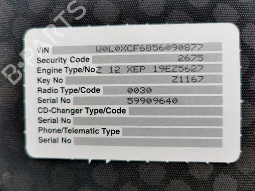 Left front fenders OPEL CORSA C (X01) 1.2 Twinport (F08, F68) | BP31789263C41 