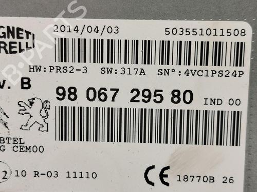 Radio PEUGEOT 2008 I (CU_) 1.6 VTi | BP32508506E6 - Image 3